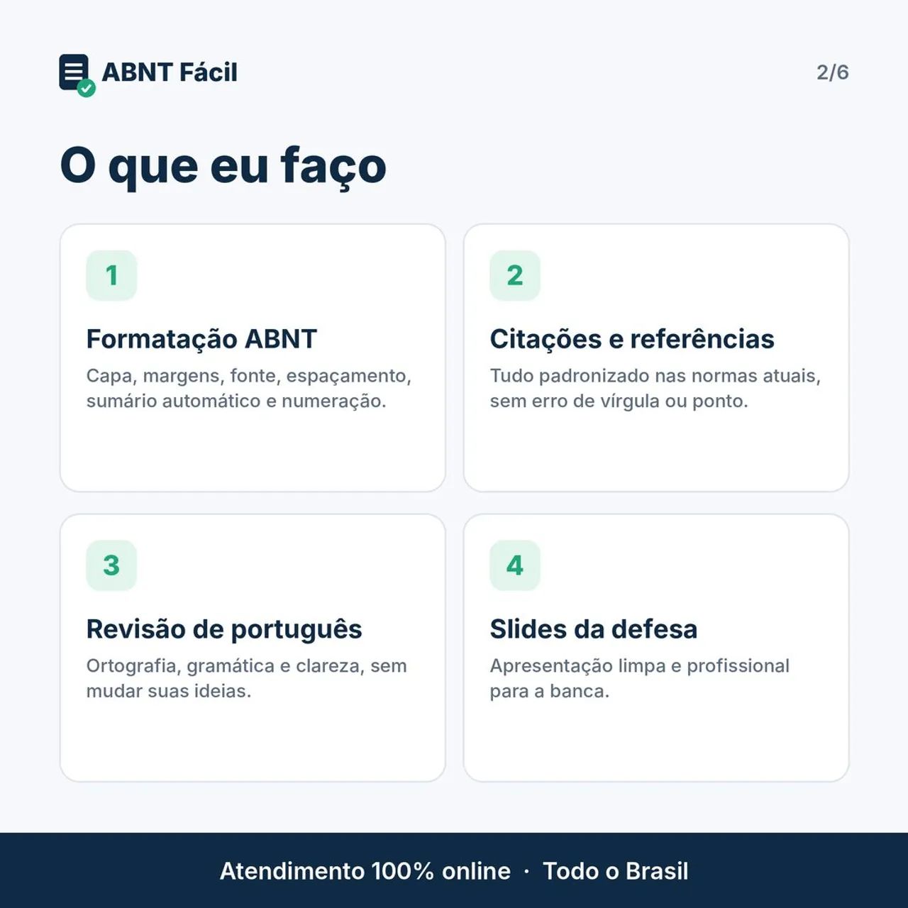 Formatação ABNT e Revisão de TCC  - Foto 2