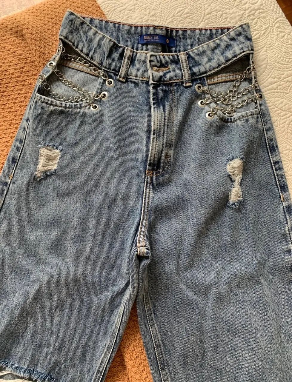 Calça jeans destroyed  - Foto 3