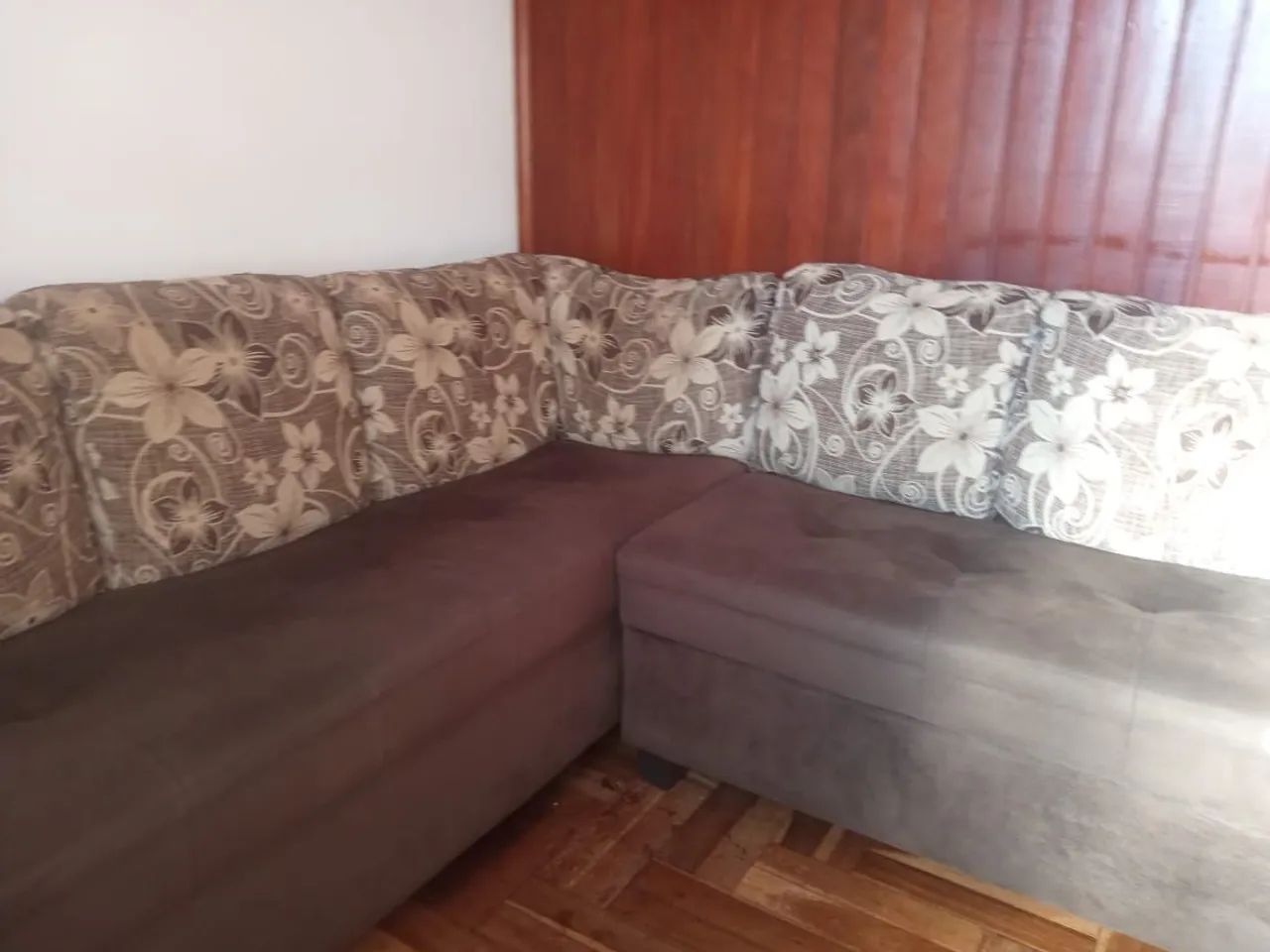 Sofá de canto 3 peças - ótimo estado - Foto 2