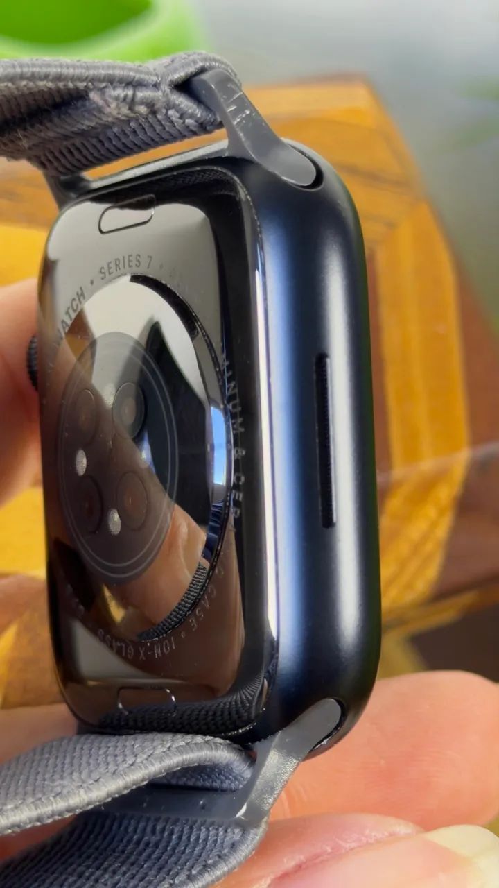 Apple Watch série 7 45mm gps + celular *566* - Foto 5
