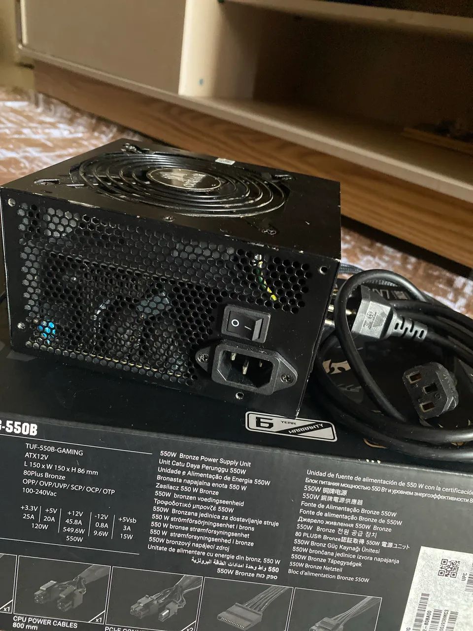 FONTE CORSAIR CX450W - Foto 3
