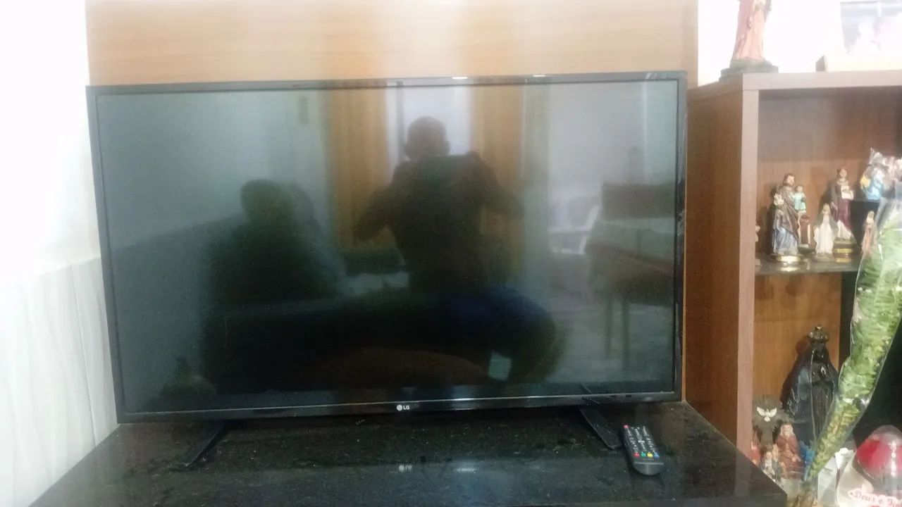 Tv 43 lg nao e smart 