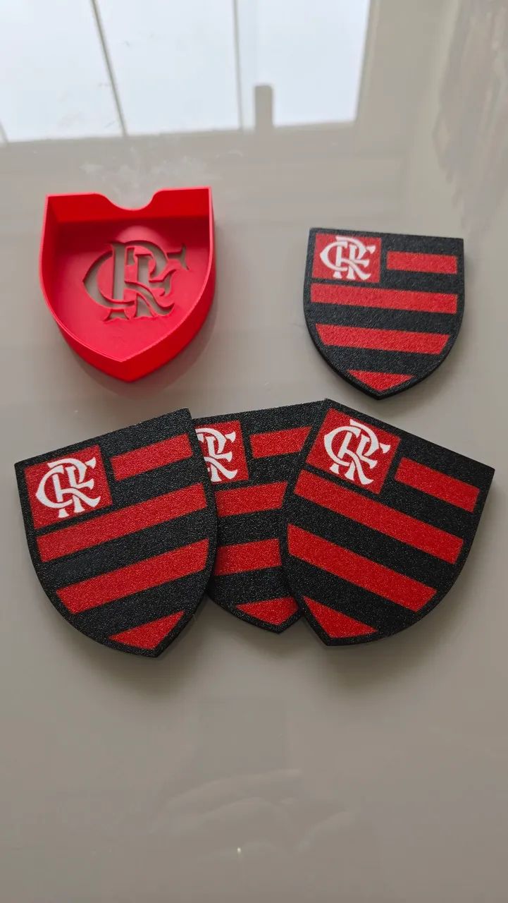 Kit Porta-Copo Flamengo  - Foto 4