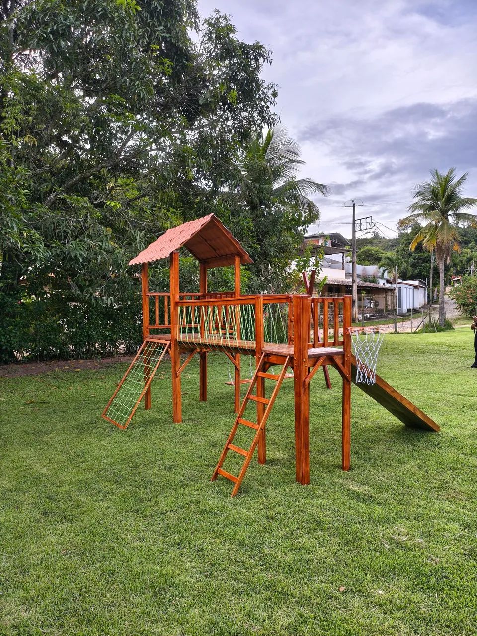 Playground do Tarzan com cesta de basquete  - Foto 3
