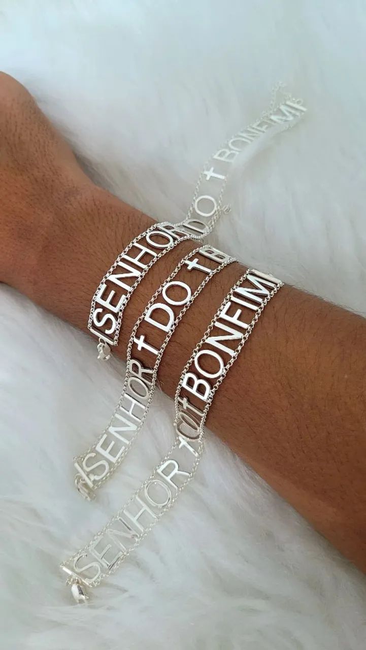 Pulseira de Prata DESCONTO! - Foto 2