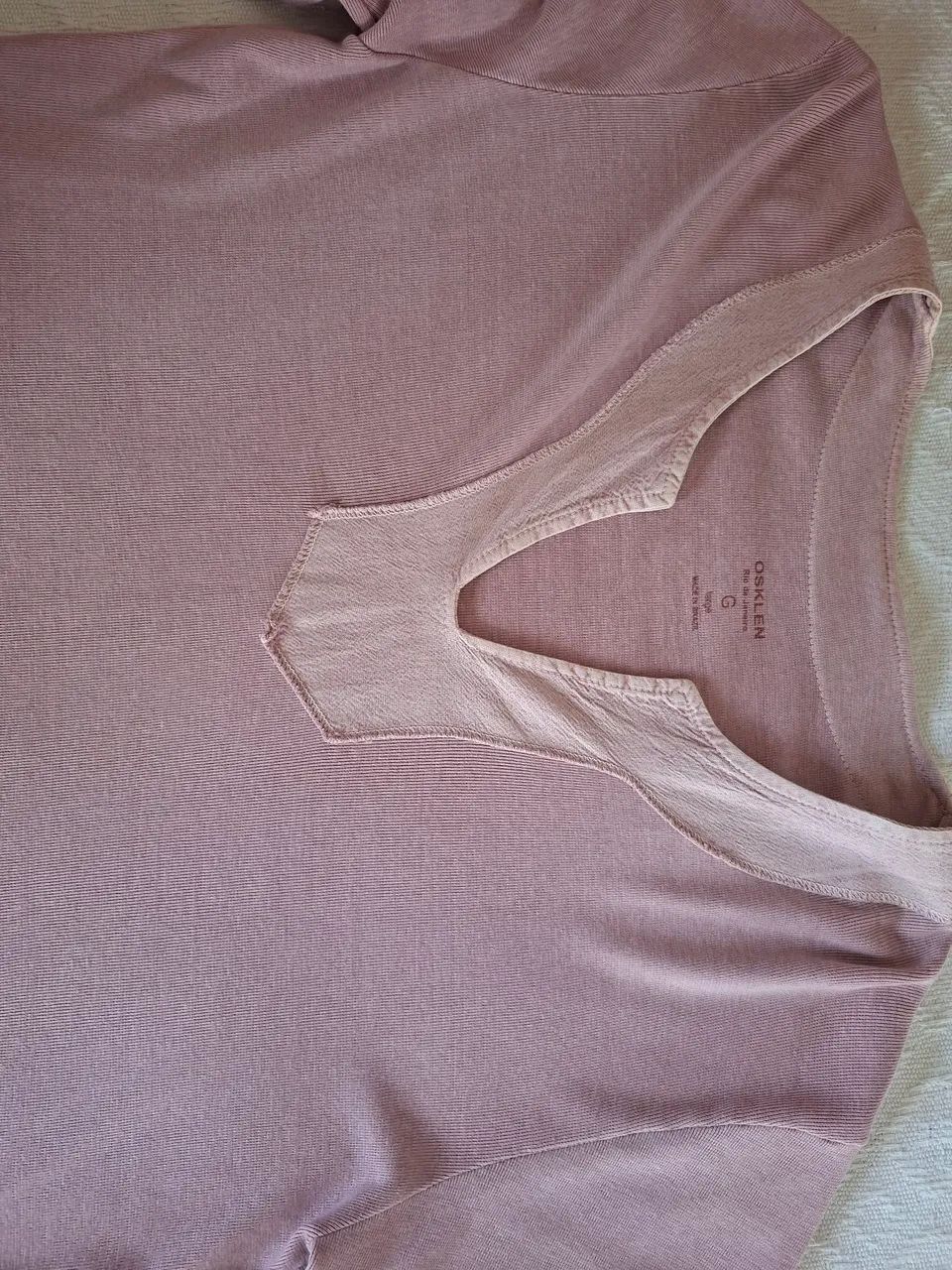 Camisa Osklen original, cor Rosa Tamanho G - Foto 4