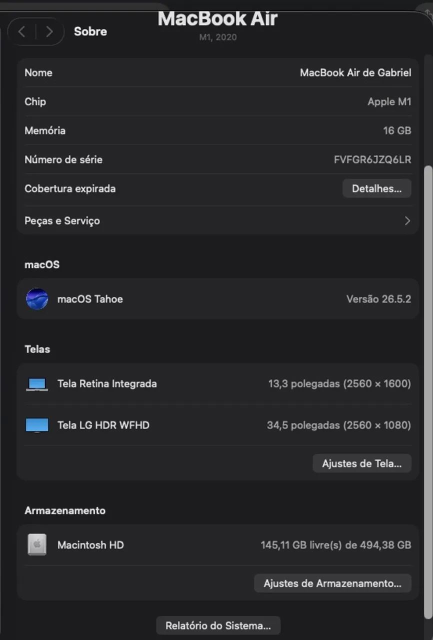 MacBook Air M1 -16Gb RAM /512 SSD  - Foto 5