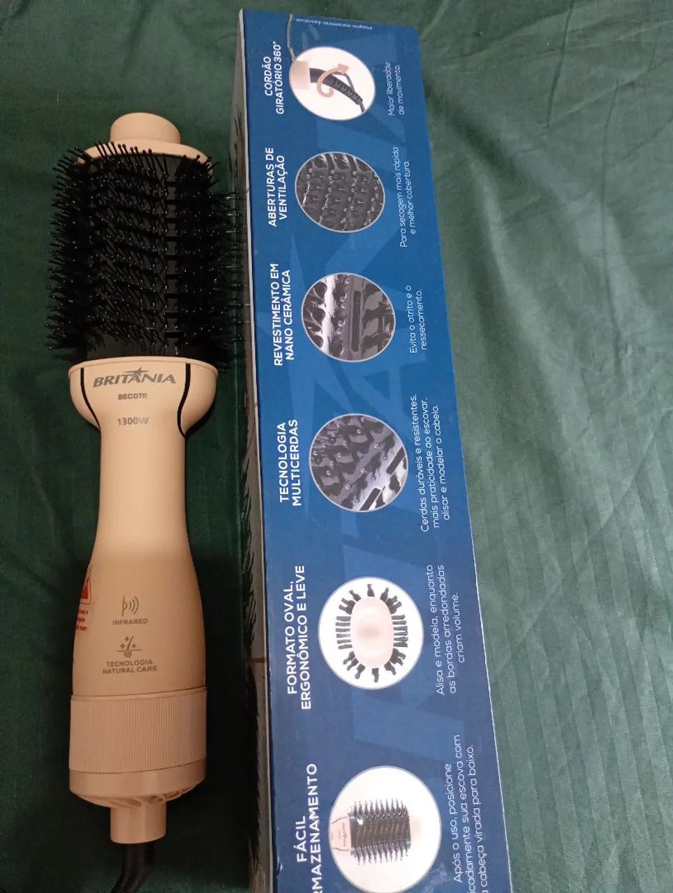 Escova eletrica 4 em 1