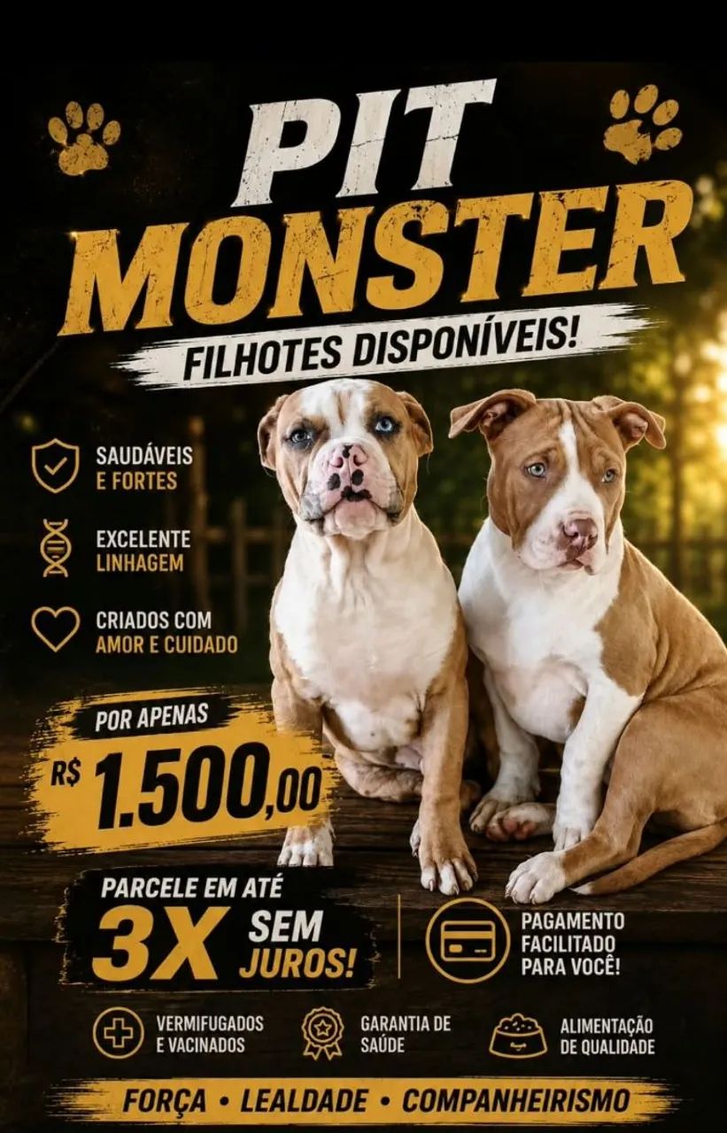 Pra hoje! Pit monster 