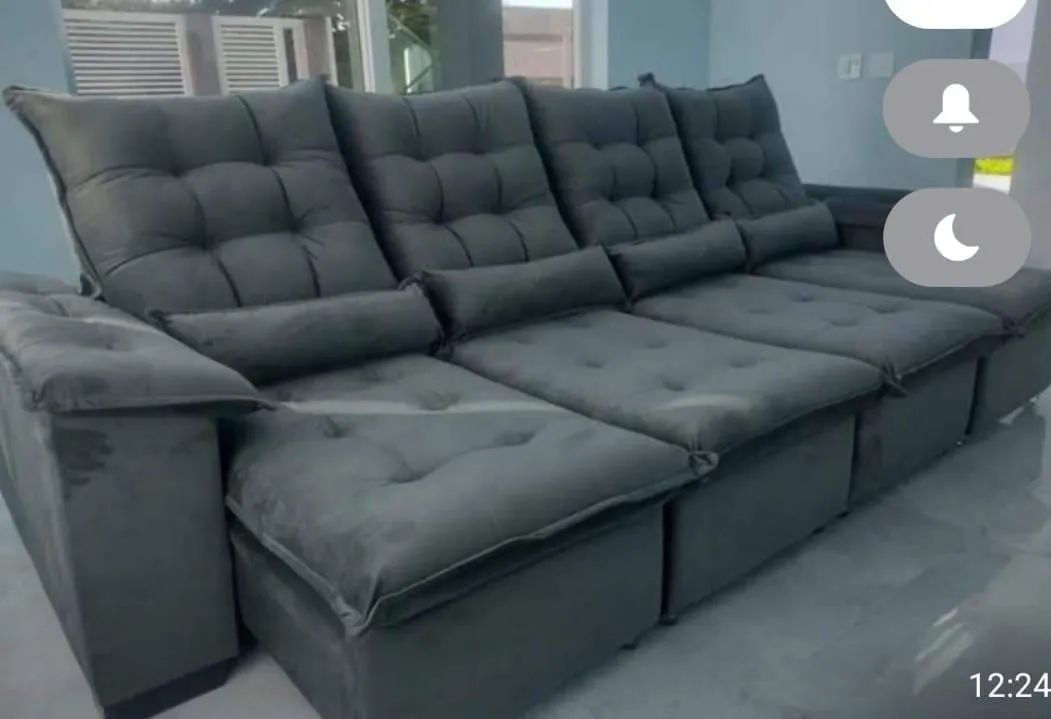 Sofá retrátil 3 MTS  - Foto 4