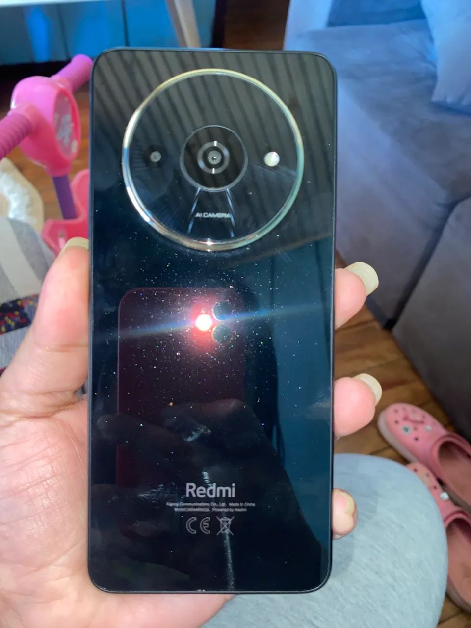 Vendo celular redmi A3x sem nenhum detalhe ou risco - Foto 2