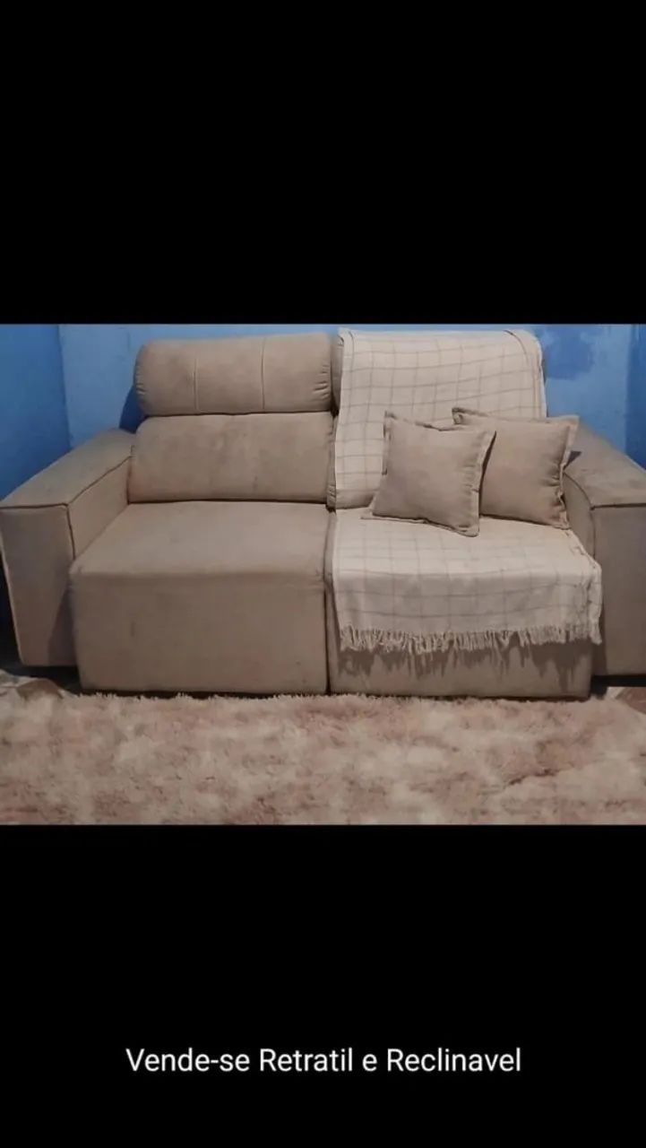 Sofá Retratil e Reclinavel