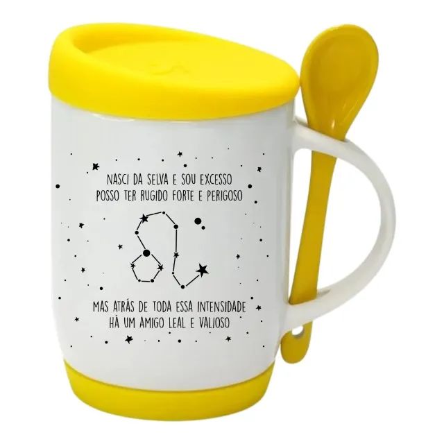 Caneca Leão Alça Soft Personalizada - Foto 2