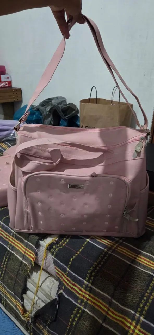 Kit de bolsa maternidade 3 peças  - Foto 5