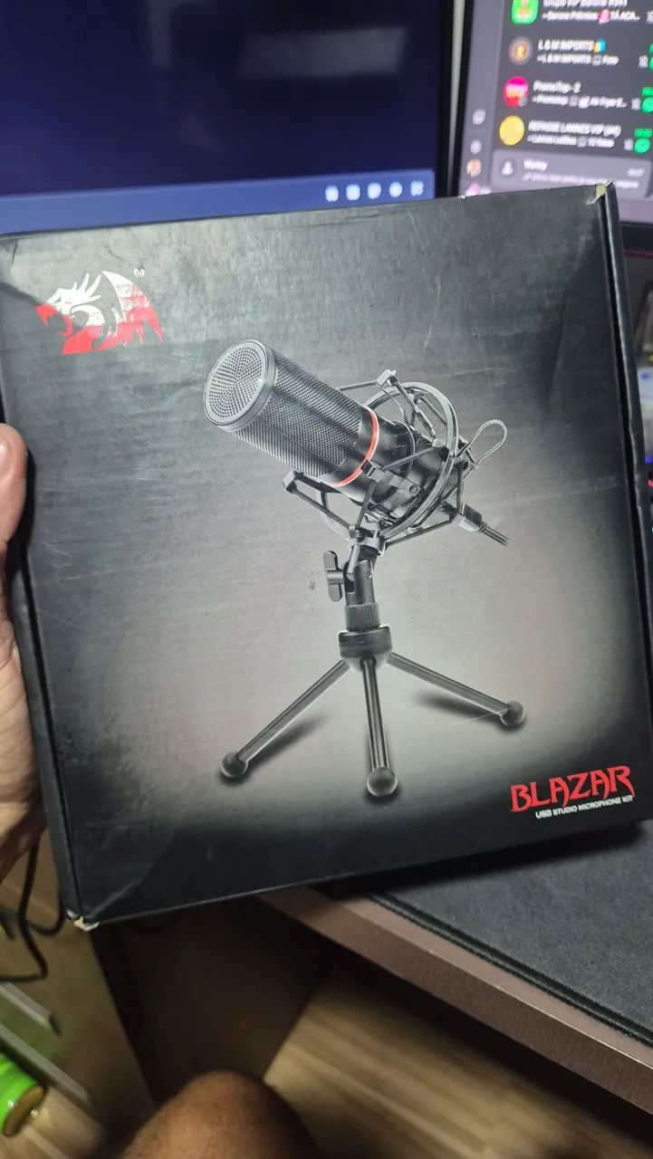 Microfone profissional redragon blazar