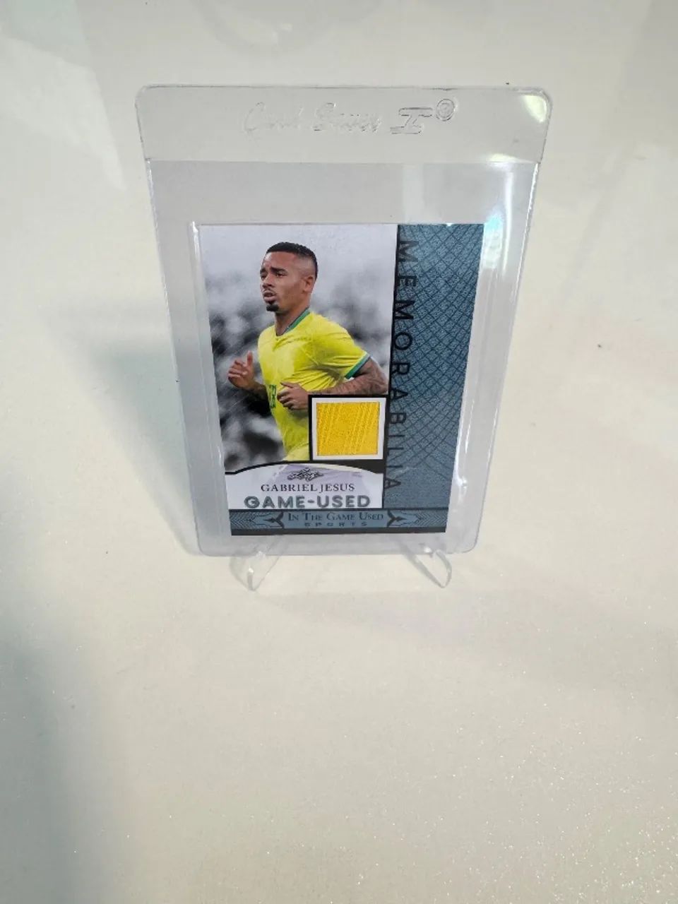 Card memorabilia Gabriel Jesus