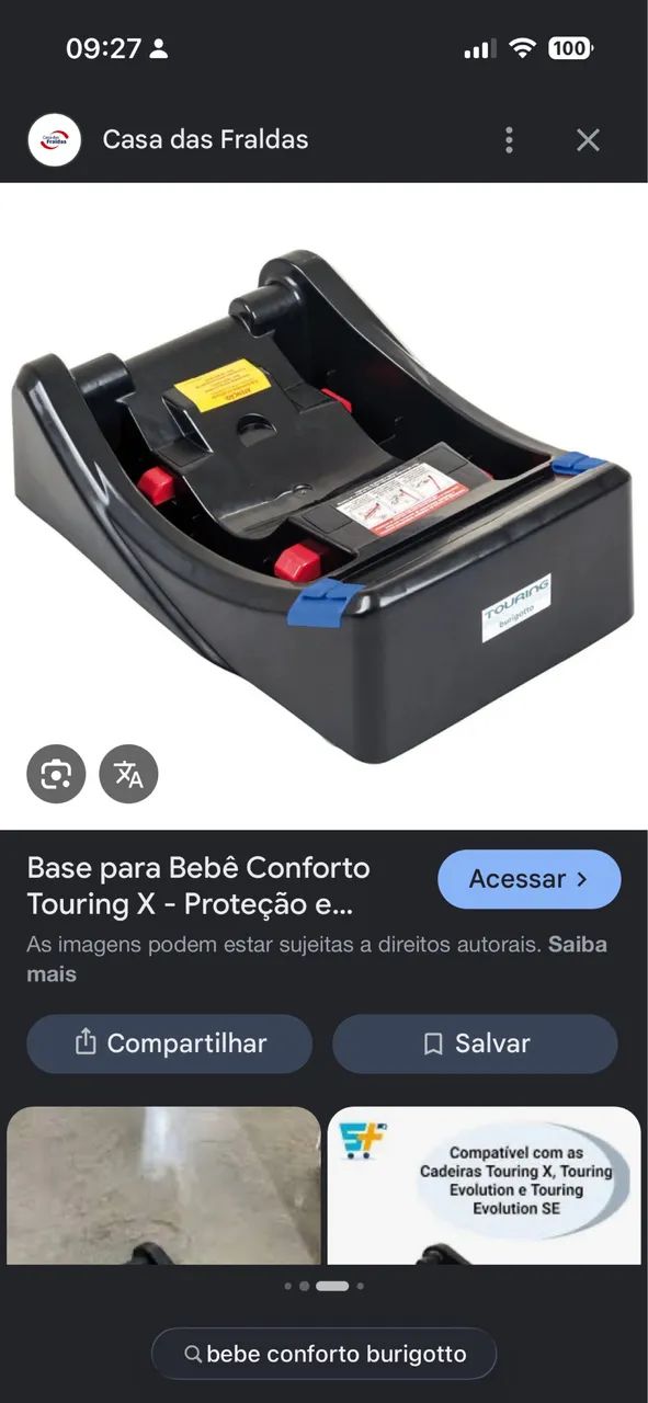 Cadeirinha vem com a base  - Foto 3