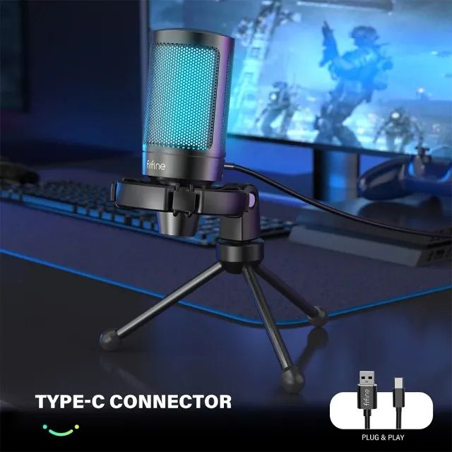 Microfone FIFINE RGB