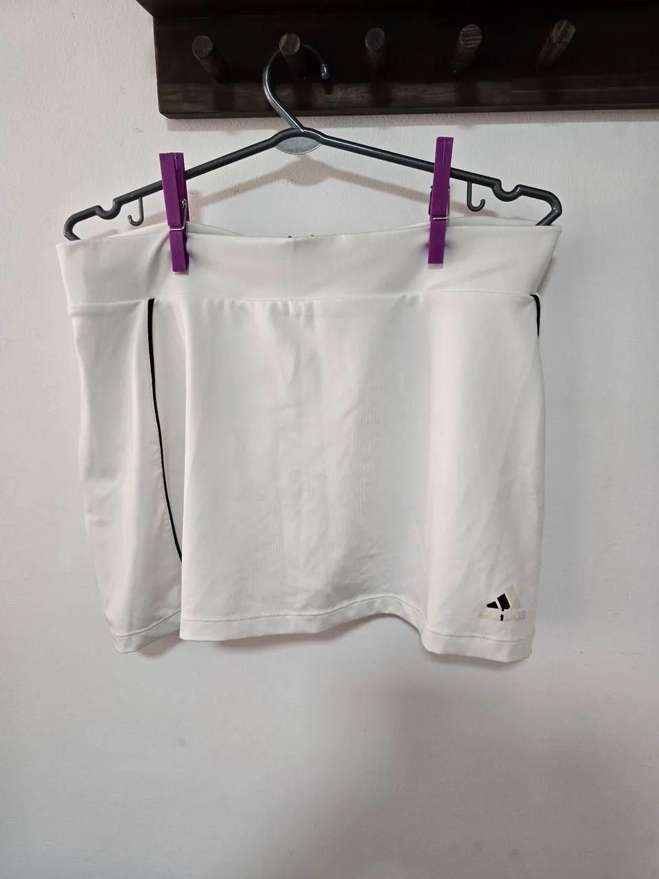 Short Saia Adidas Climalite branco M
