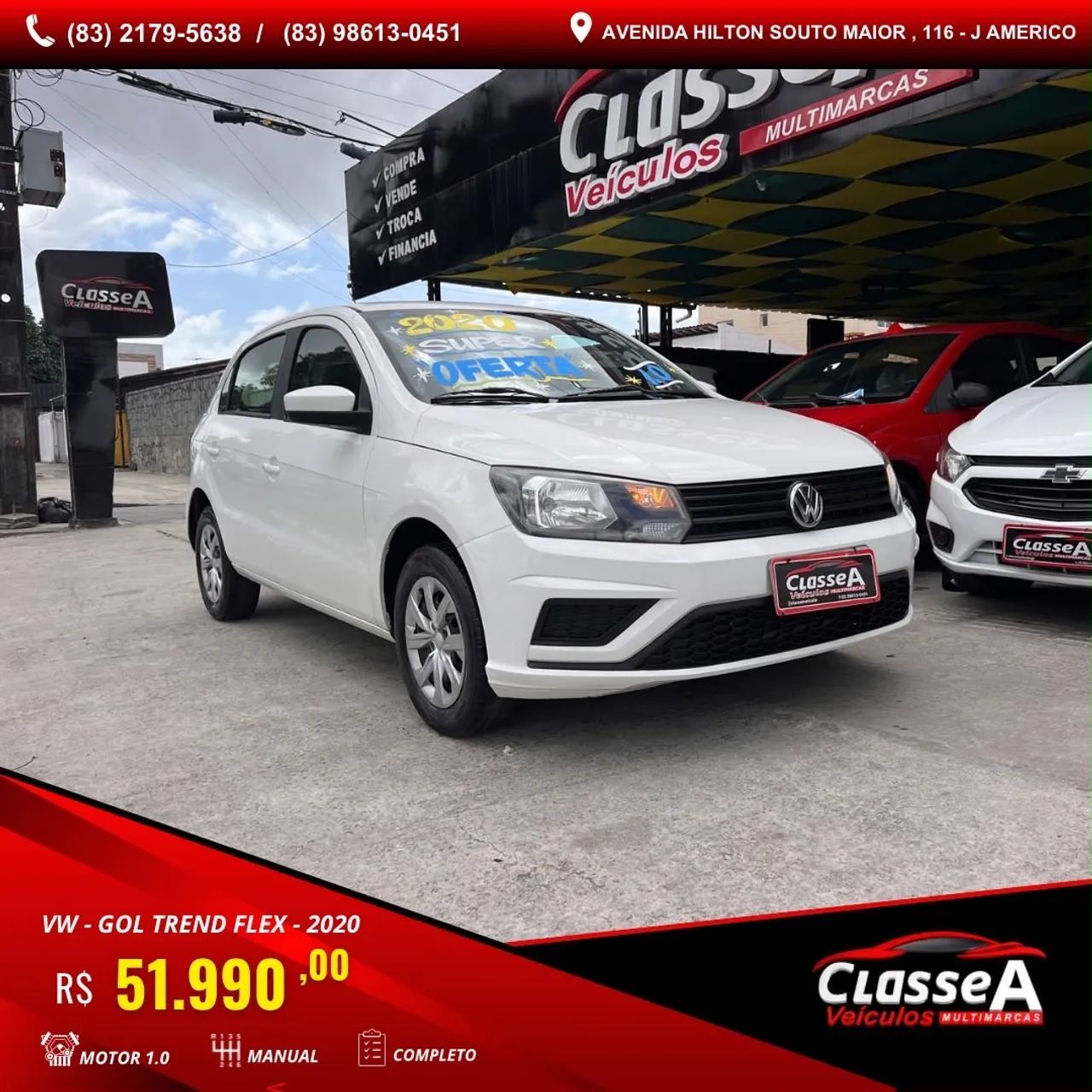 Volkswagen Gol GOL 1.0 FLEX 12V 5P 2020