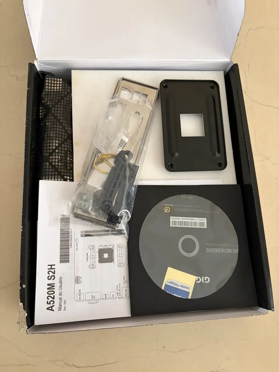 PLACA MAE GIGABYTE A520M S2H DDR4 SOCKET AM4 CHIPSET AMD - Foto 4