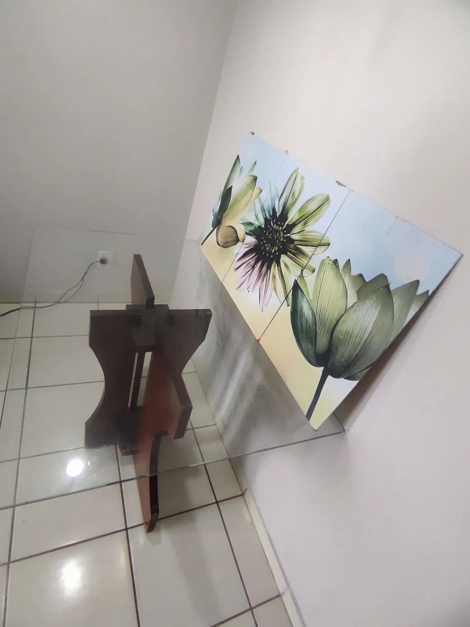 Mesa de vidro grande . VENDO  - Foto 3
