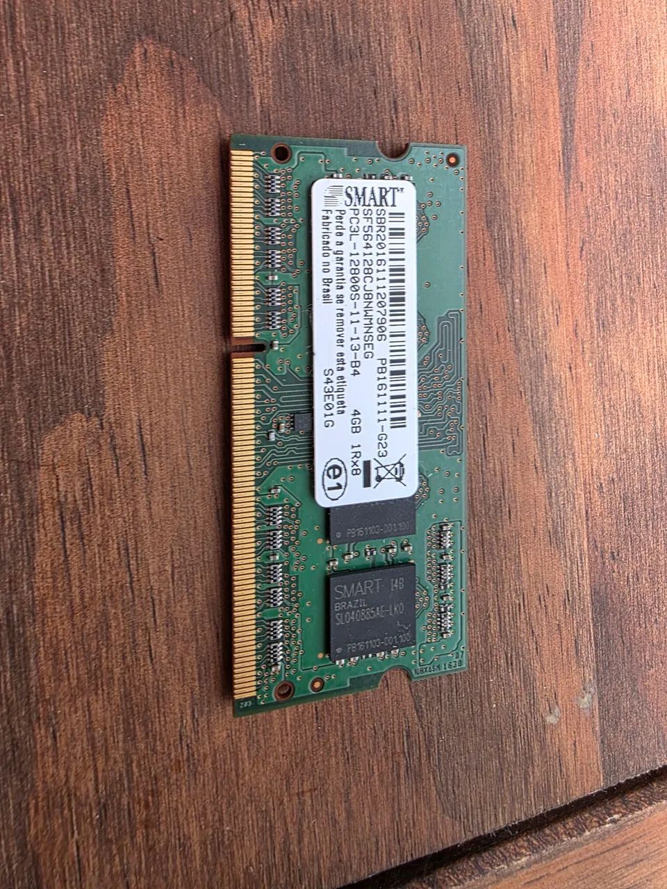 Memória RAM para Notebook 4GB DDR3L SMART - Foto 2