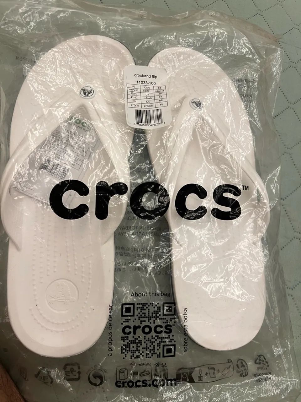 VENDO CROCS NUNCA USADA!!!