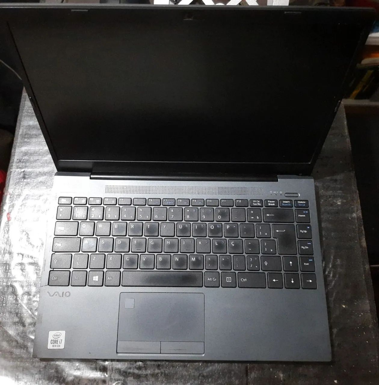 Notebook Vaio FE14, Intel Core I7 10th (Vjfe42f11x), Placa mãe com defeito.