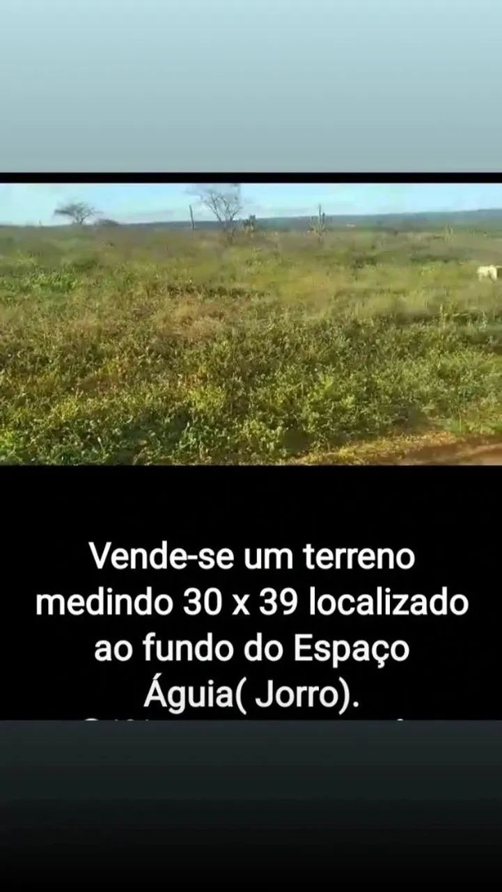 Terreno bem localizado.