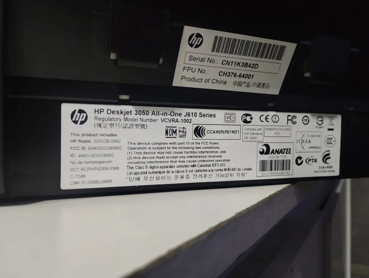 Impressora Hp Deskjet 3050