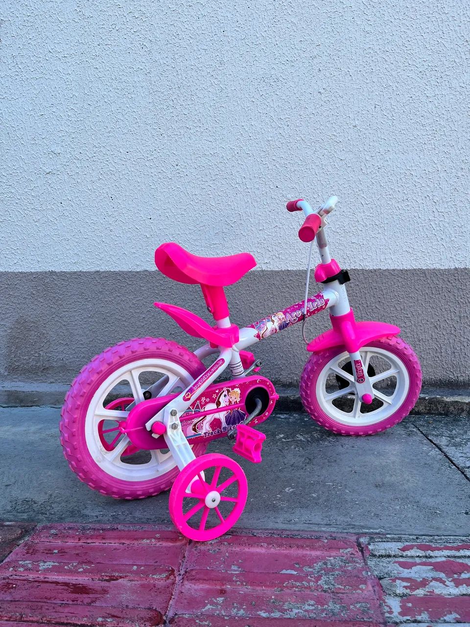 Bicicleta Infantil Rosa - Foto 3