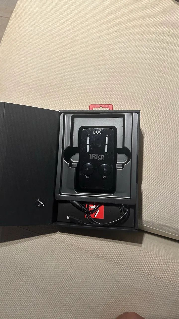 Interface p celular e midi  irig pro duo  - Foto 3