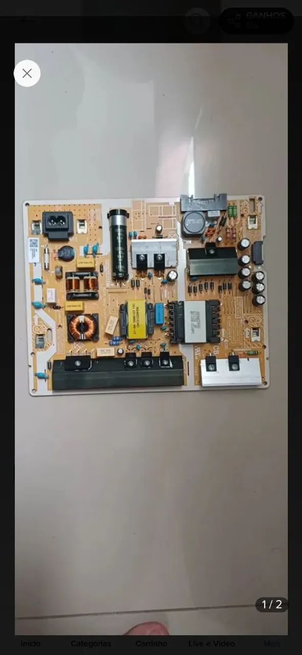 Placa Fonte Au7700