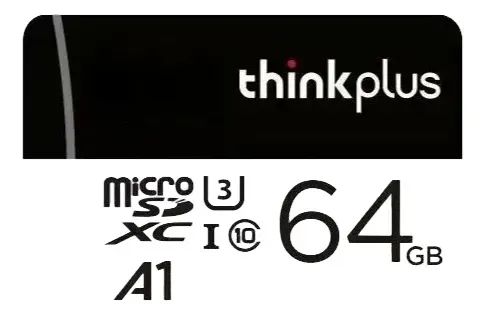 Cartão MicroSD Lenovo Thinkplus 64GB - 100MB/s - Com Adaptador SD