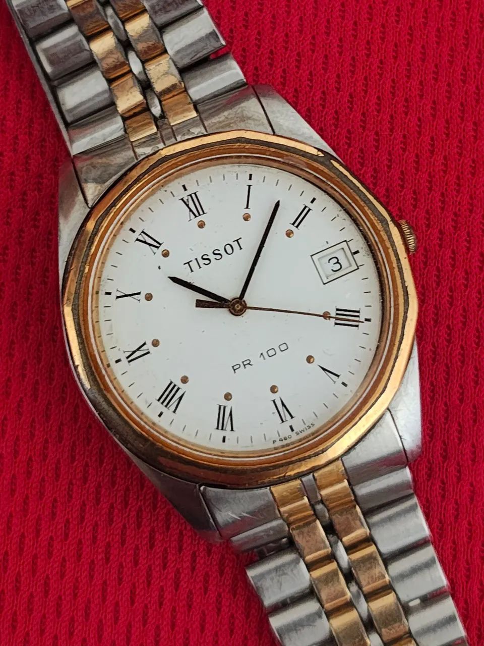 Relógio Tissot PR100 Quartz Banhado PARADO - Foto 5