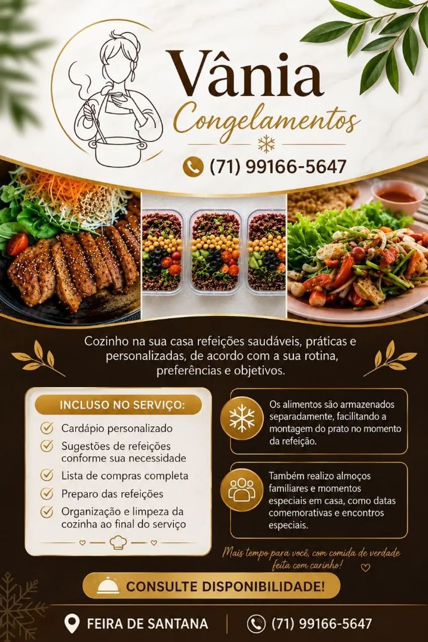  Comida Caseira Congelada