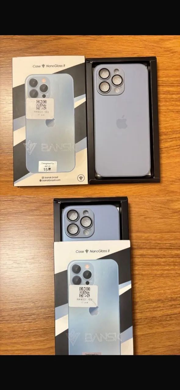 Case NanoGlass para iPhone 15 Pro
