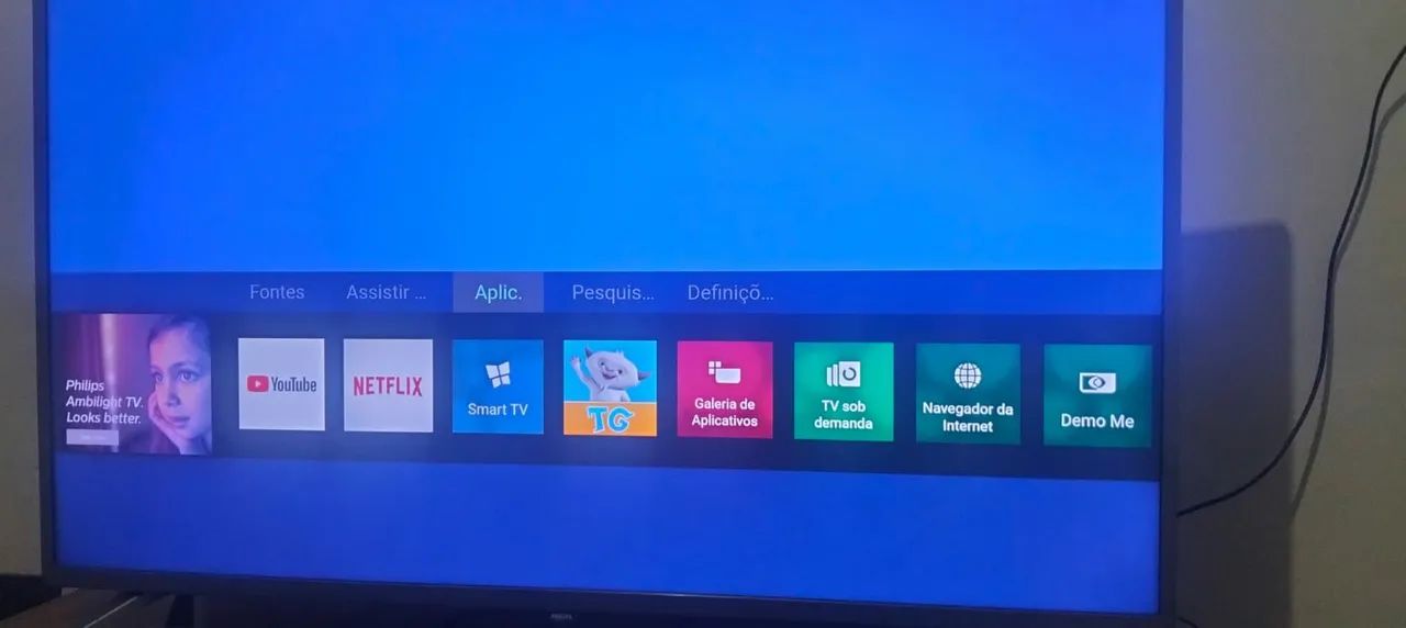 TV SMARTV 4K PHILIPS 55" - Foto 2