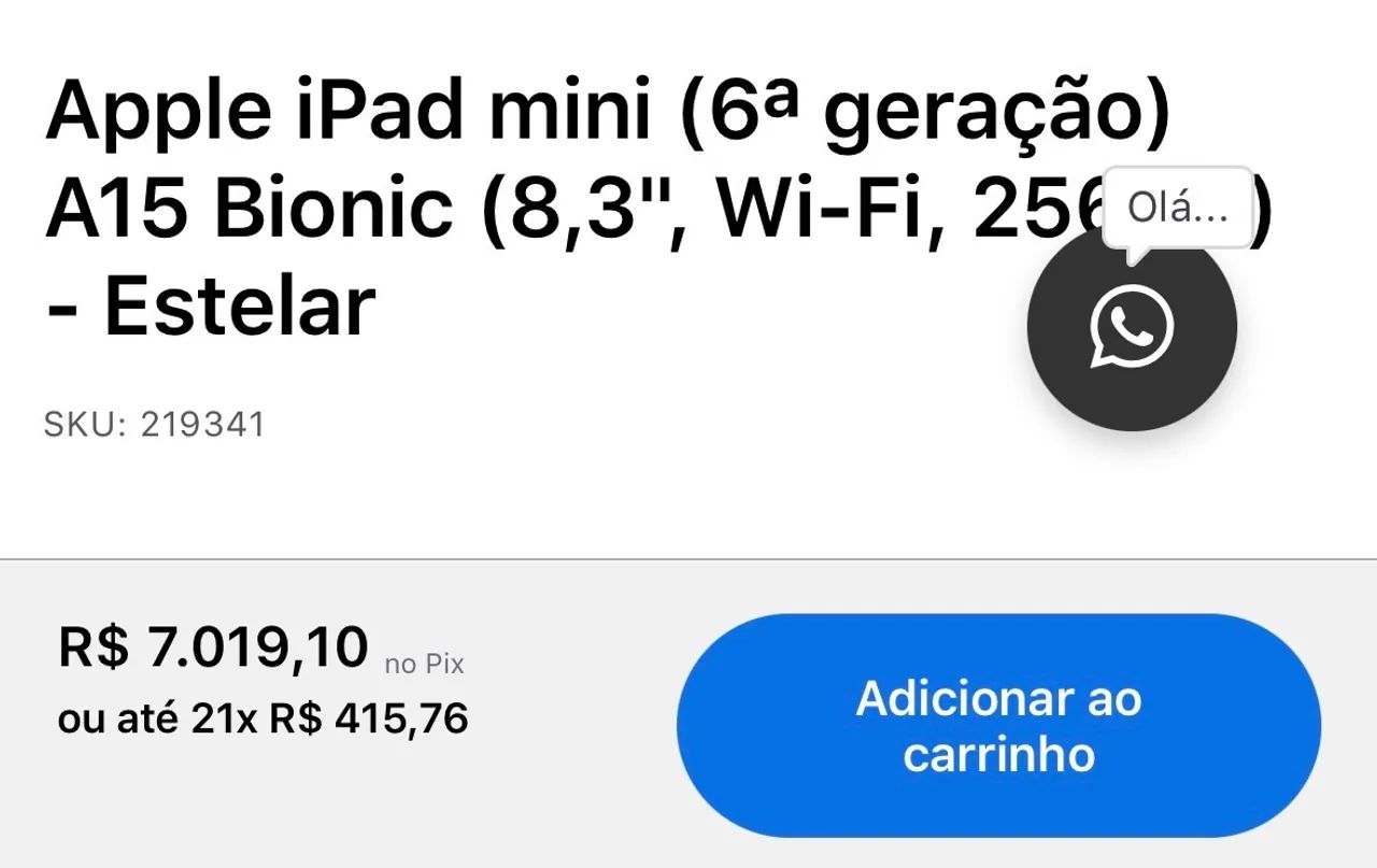 iPad Mini 6 256gb - Foto 3