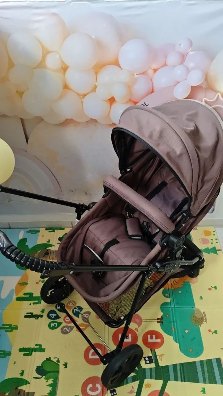 Carrinho de bebê estilo Moisés 