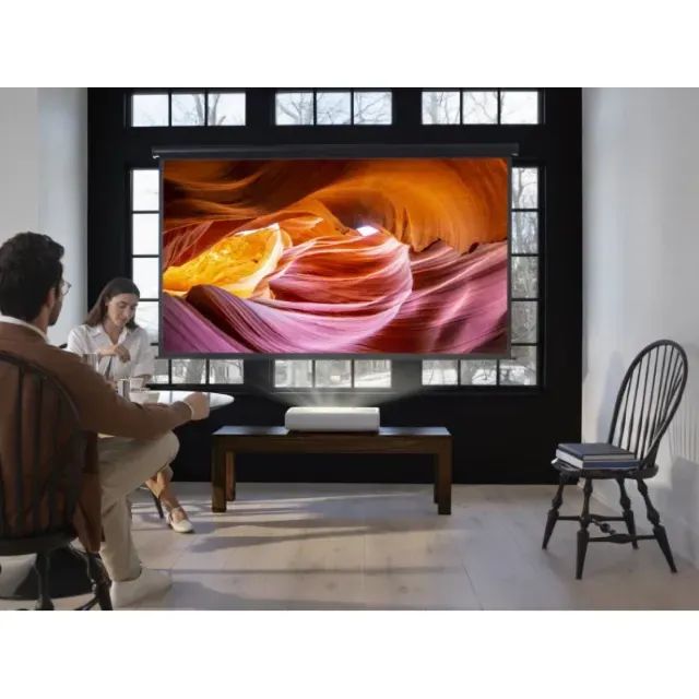Projetor Samsung The Premiere LSP7T 4K Laser Smart TV Alexa 120 polegadas - Foto 4