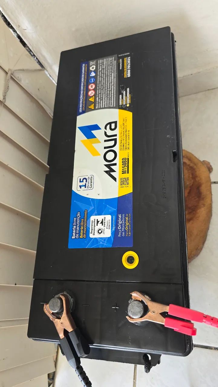 Bateria 150amp moura