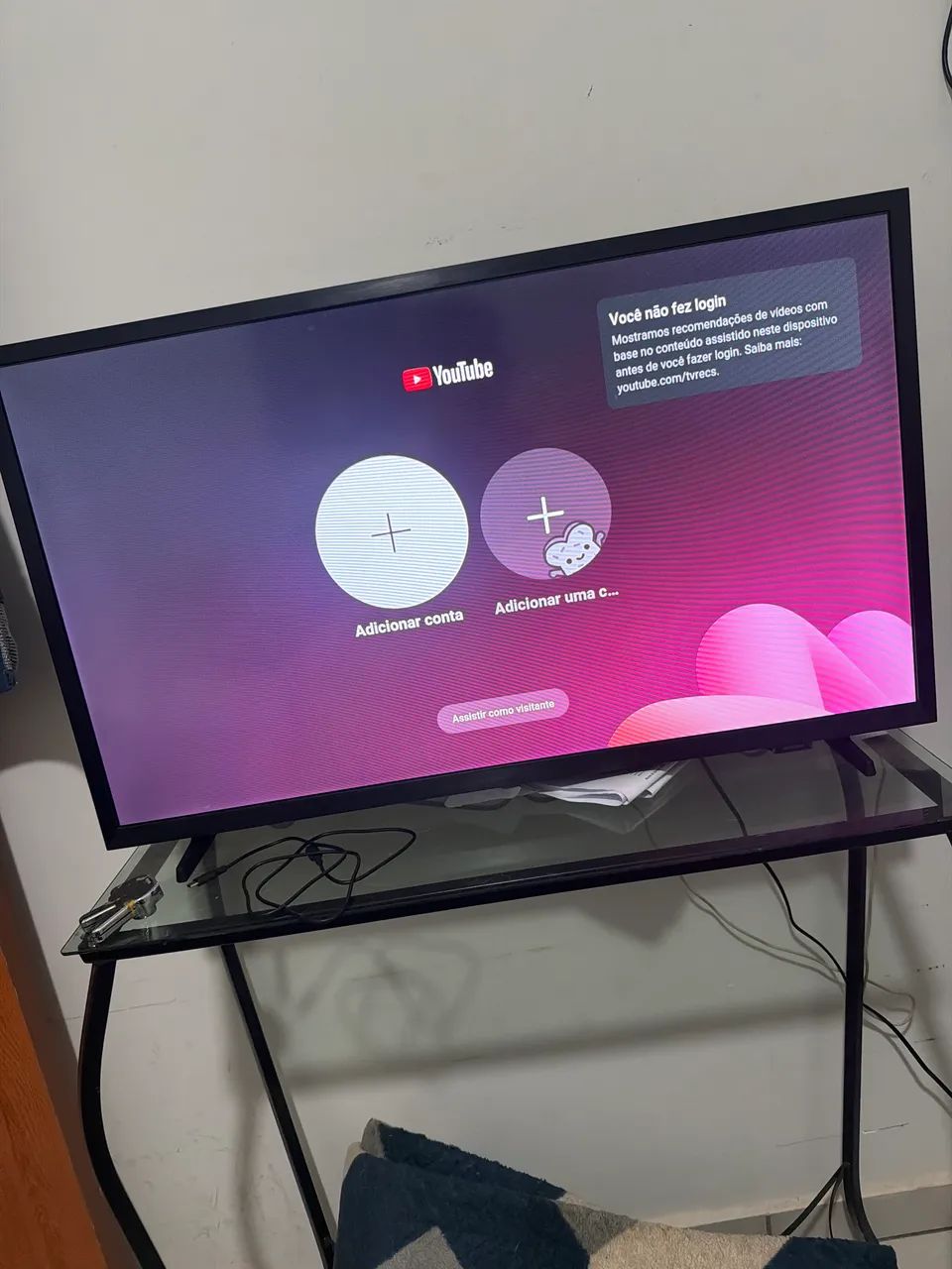 Smart TV samsung 32? semi-nova - Foto 3