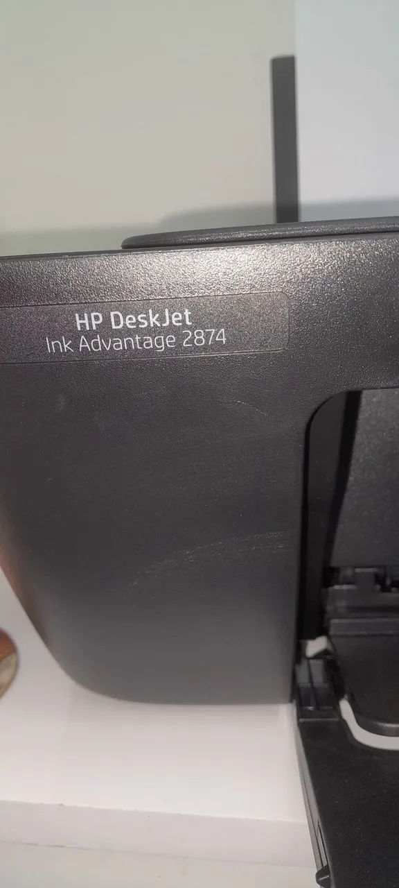 IMPRESSORA  NOVA MULTIFUNCIONAL HP DESKJET INK ADVANCED 2874 NOVA na caixa