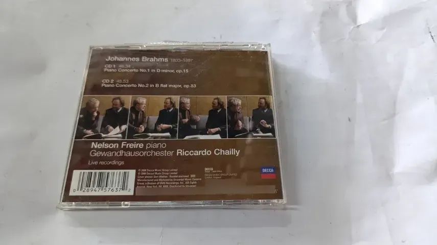 Cd Brahms The Piano Concerto - Foto 3