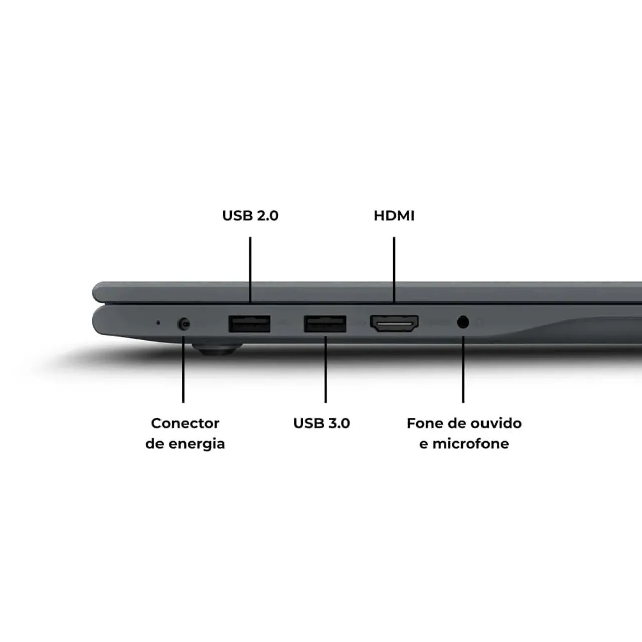 Notebook Positivo Vision C14 Intel Celeron - Novinho! - Foto 3