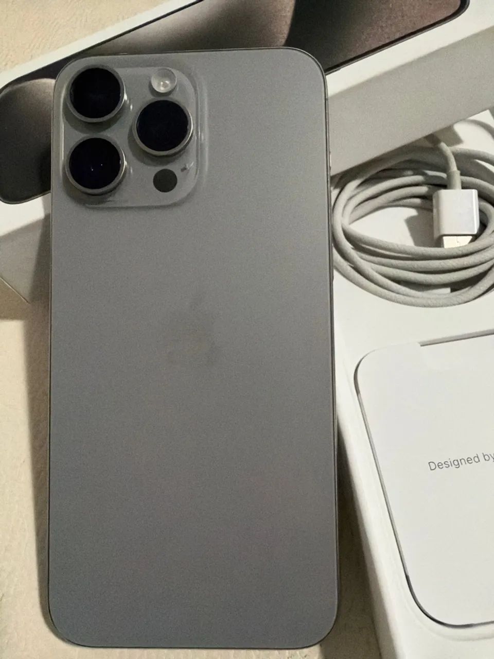 Iphone 15  Pro Max 256 -Natural Titanium - Foto 3