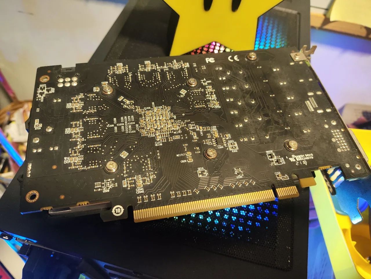 Placa de Vídeo RX580 8GB c/ DEFEITO - Foto 2
