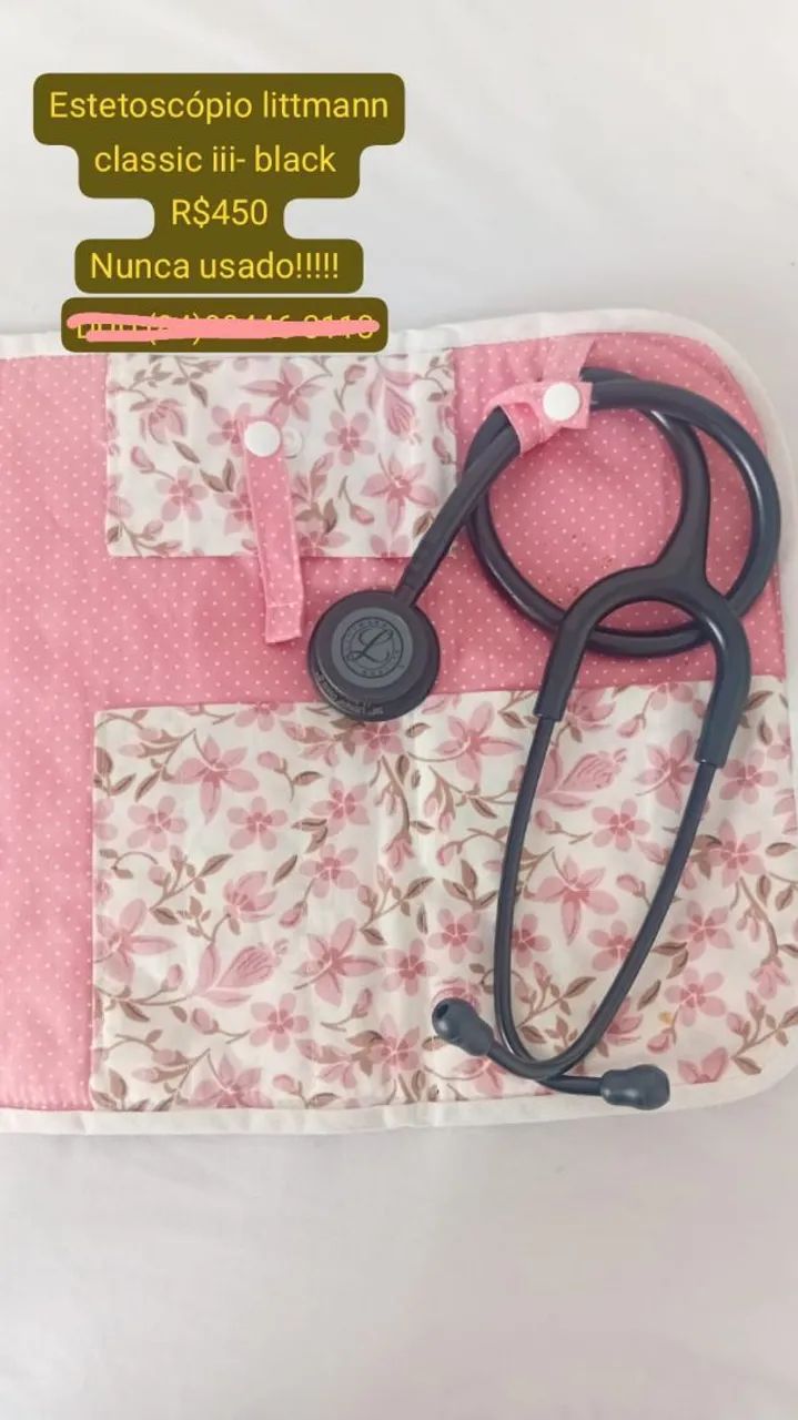Estetoscópio  NUNCA USADO 